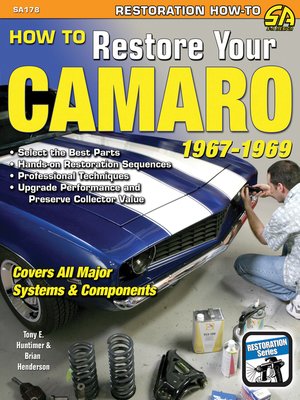 cover image of How to Restore Your Camaro 1967-1969